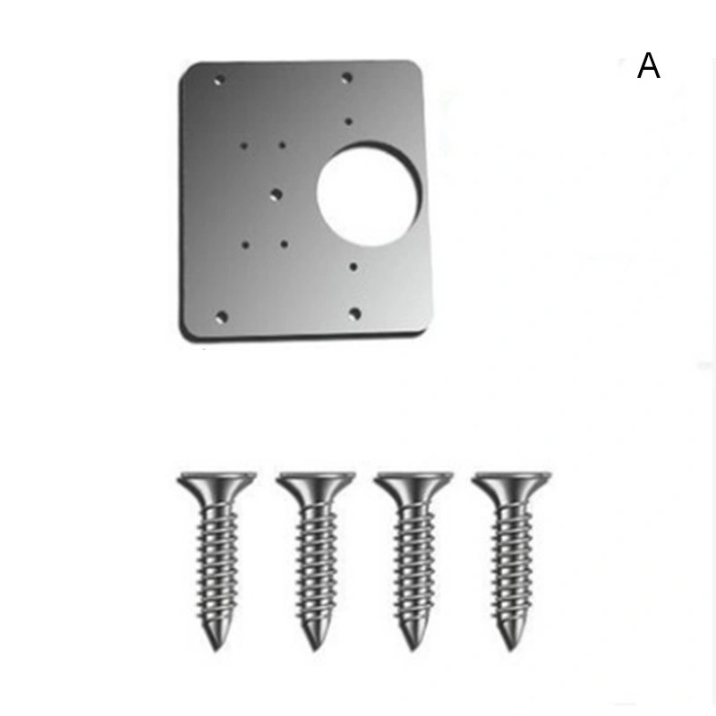 Hinge Repair Plate Set Hinge Side Plate Mending Piece With Hole