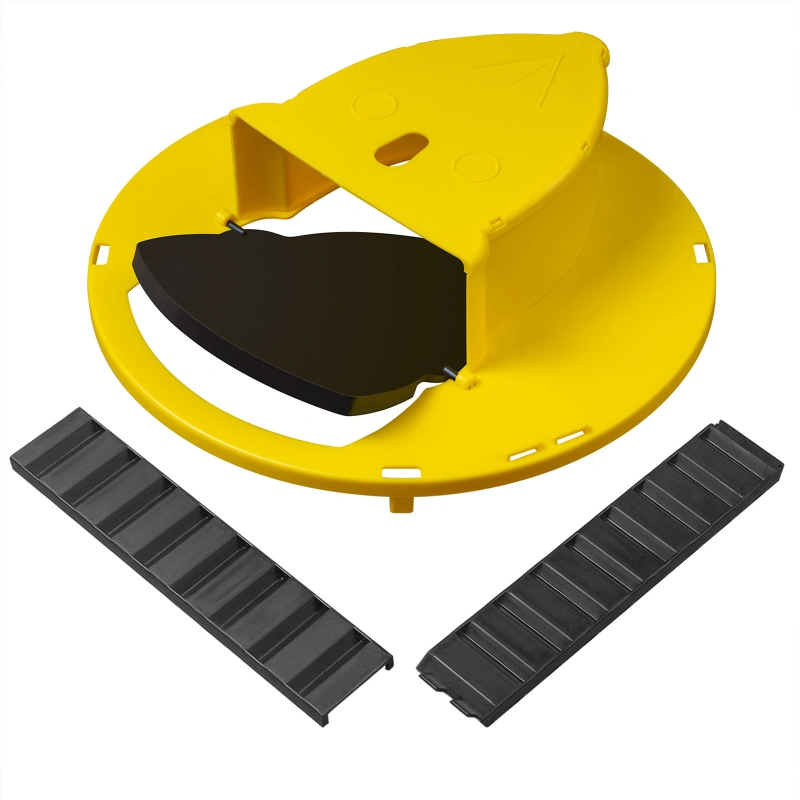 FlipTop Lid Mouses Trap Bucket High Effective Mouse Catchers For