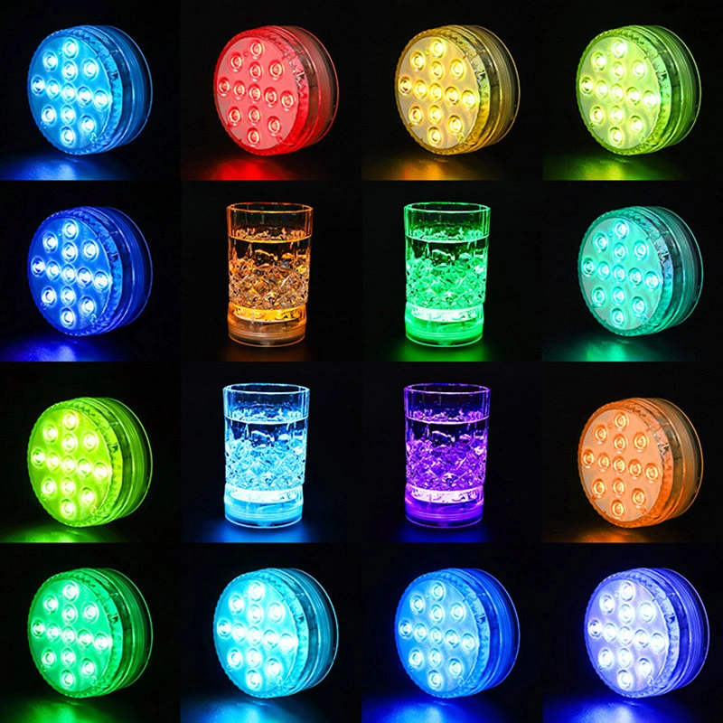 13 LED Pool Lights With RGB Remote Control Diving Light LED Bulb