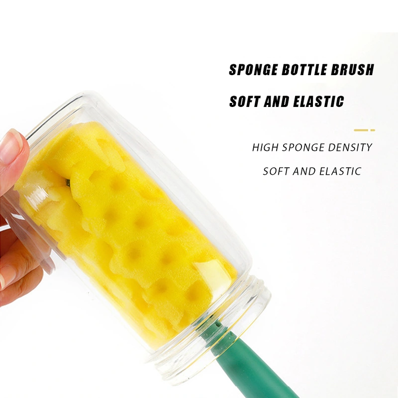 FoodGrade Baby Bottle Cleaning Brush Multipurpose Silicone Water