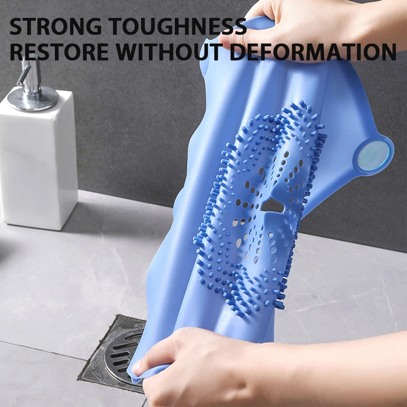 Silicone Drain Strainer Bathtubs Drain Cover Floor Drain Deodorant Cover Removal AntiOdour