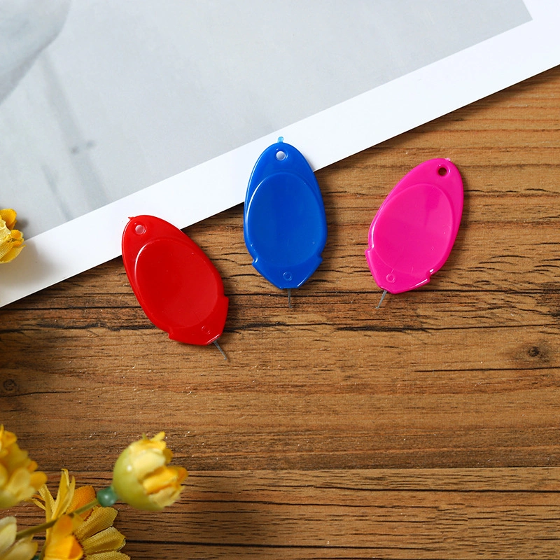 Needle Threader 10Pcs Iron Wire Simple Threader Old Man DIY Handwork