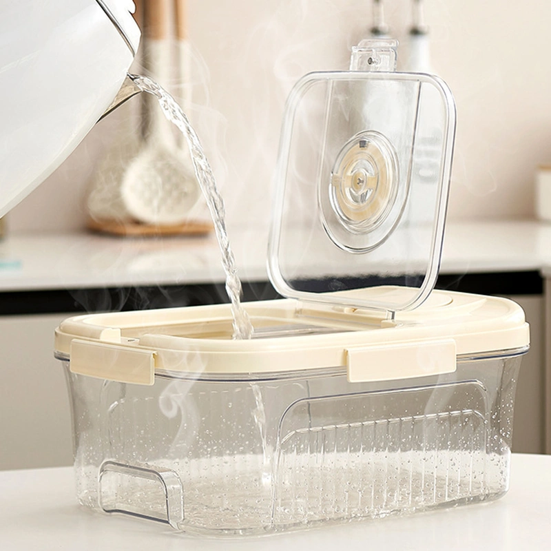 Household Clear Rices Sealed Bucket Multipurpose Waterproof Sealing