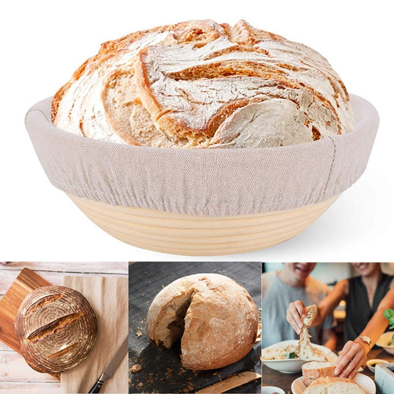 Bread Proofing Basket Sourdough Proofing Bowl Multipurpose Vine Woven