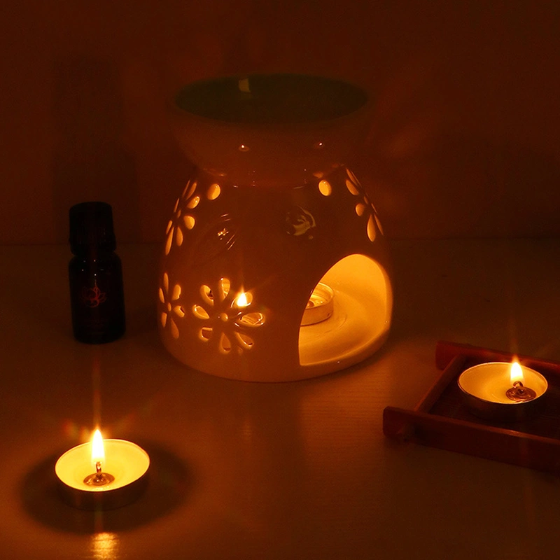 Ceramic Scented Candle Holder Multipurpose Candle Tray Heat Resistance