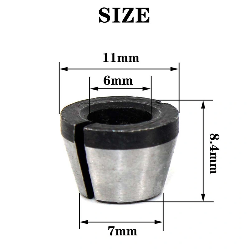 Milling Cutter Accessories With Nut High Quality Router Chuck Adapter