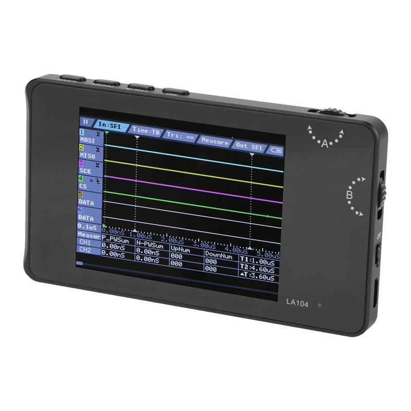 LA104 100MHz USB Digital 4channel Input Logic Analyzer PWM I2C Serial