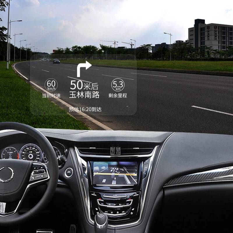 High Quality Clear Reflective HUD Film For Car Overspeed Protective