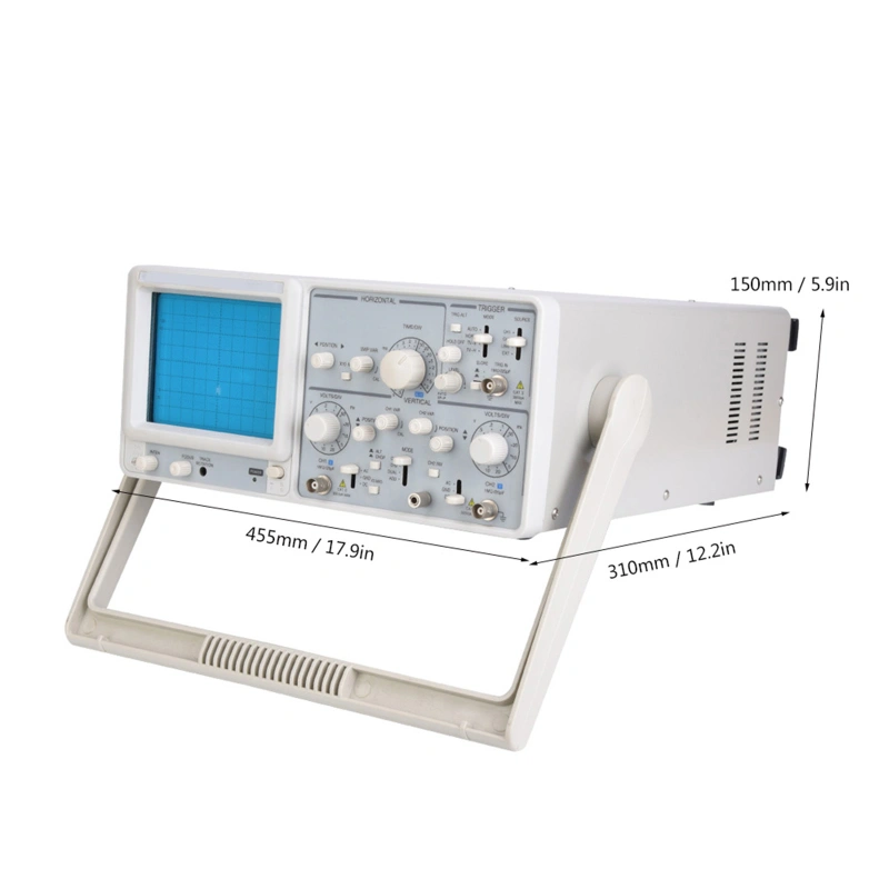 40MHz 220V High Sensitivity Dual Channels Digital Dual Trace Analog ...