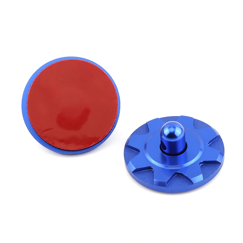 Universal Aluminum Alloy Hood Pin Appearance Kit Racing Hood Lock Blue