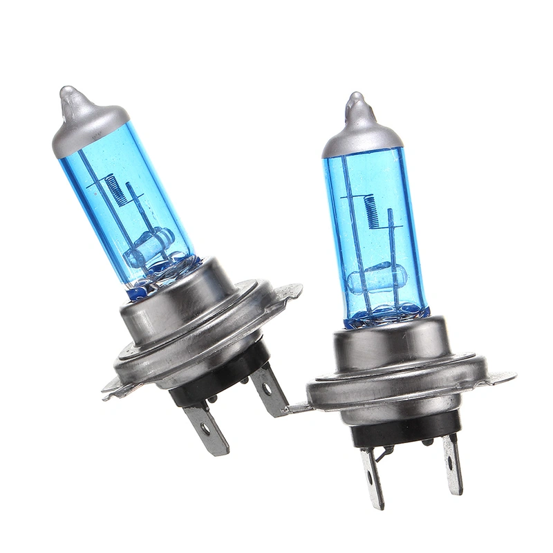2Pcs H7 499 / 477 55W Xenon Super White Headlight Bulbs Dipped Main ...