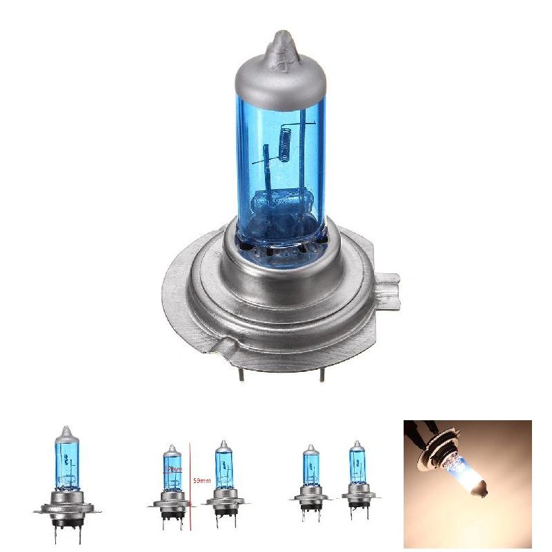 2x Lampadine Alogene H7 Effetto Xenon Super White Ultra - Foto 5