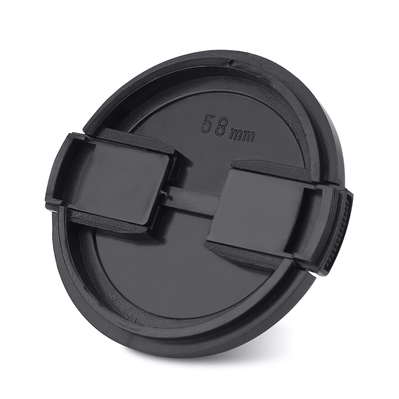 10pcs 58mm Camera Lens Cap Protective Cover With Anti-lost String Lens ...