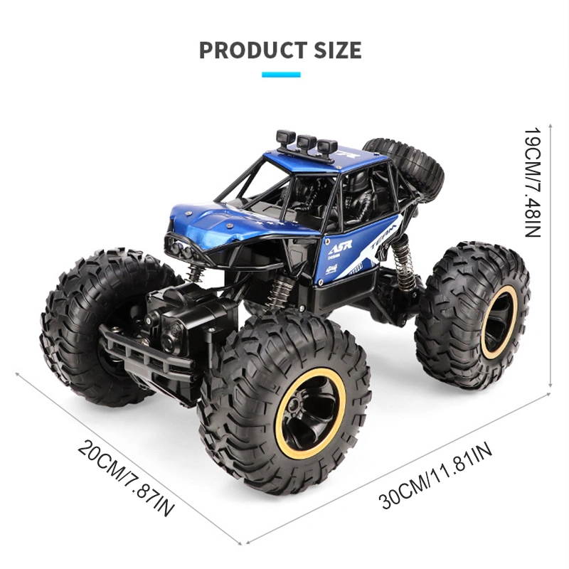2.4G Remote Control Car USB Charging OffRoad Toy Car Rock Climbing RC