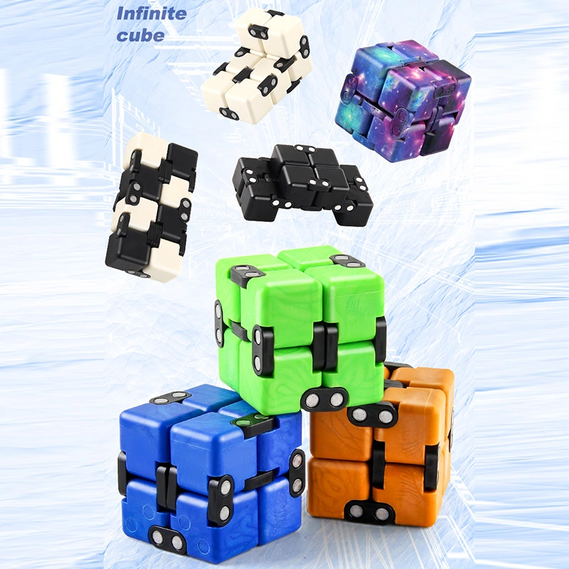 Exquisite Infinite Cubes Toy Sensory Stress Relief Toys Suitable For Adults & Kids