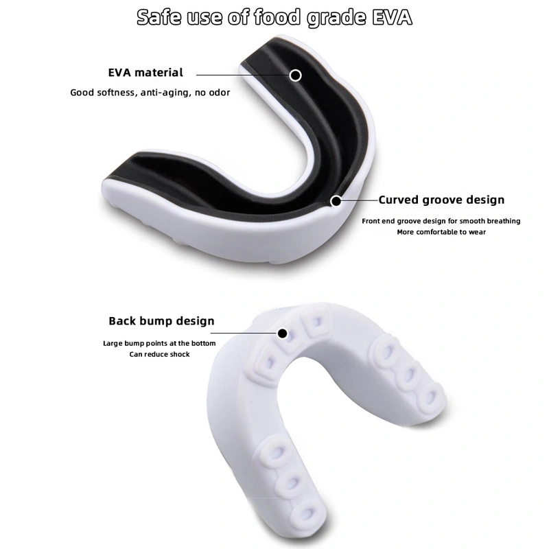 Sports Mouth Guard BPA Free Mouthpiece Mouth Guard Adult Junior Gum