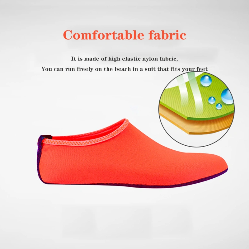 Outdoor Water Shoes Quick Dry Barefoot Socks With Anti Slip Sole