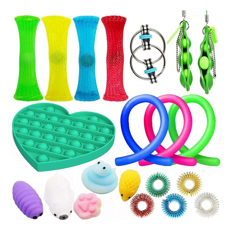 Sensory Toys Set Fidget Toys For Kids And Adults Relieves Stress Special Need Toys Assortment