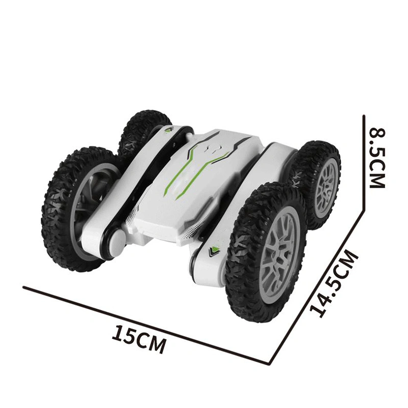 2.4Ghz Rechargeable Remote Control Stunt Car Doubleside Rotating Mini