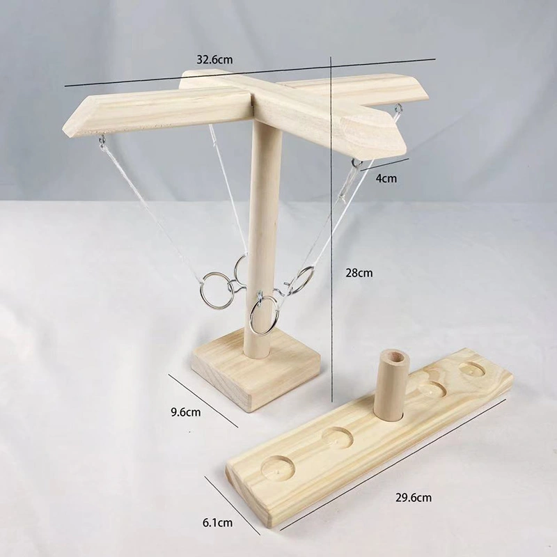 Ring Swing Drinking Game Ring Toss Battle Game Detachable Desktop Play