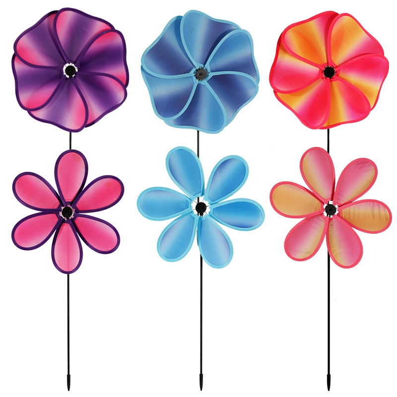 Plastic Colorful Pinwheel With Safe Design Durable Long Lasting WaterProof Puzzle Game For