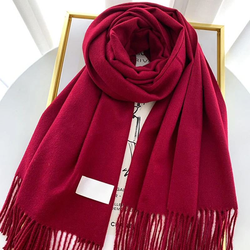 Women's Winter Scarf Checked Oversized Winter Scarf British Style Plaid