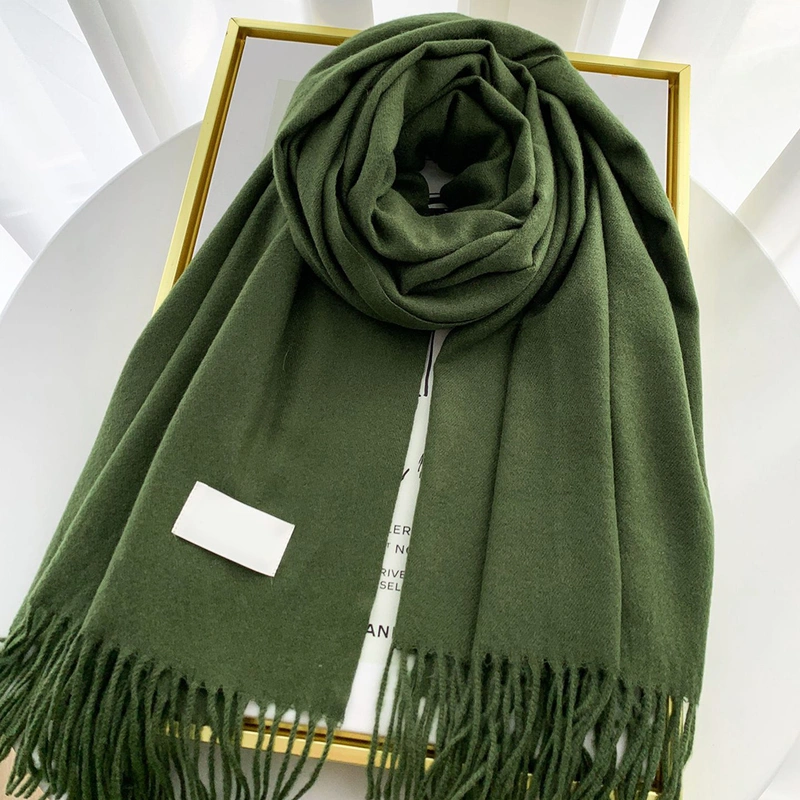 Women's Winter Scarf Checked Oversized Winter Scarf British Style Plaid