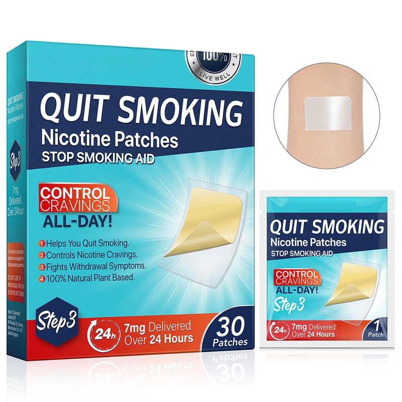 30PCS/60PCS Smokings Cessation Patch Safety Stickers Stop Smokings Aid