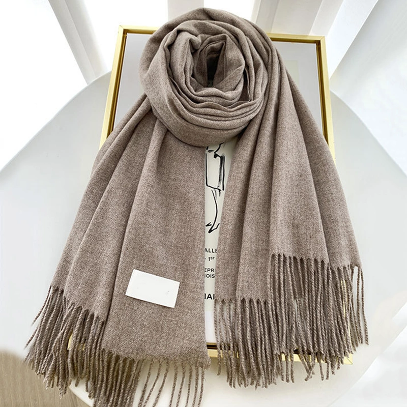 Women's Winter Scarf Checked Oversized Winter Scarf British Style Plaid