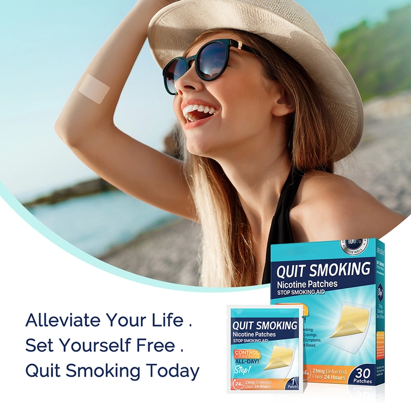 30PCS/60PCS Smokings Cessation Patch Safety Stickers Stop Smokings Aid