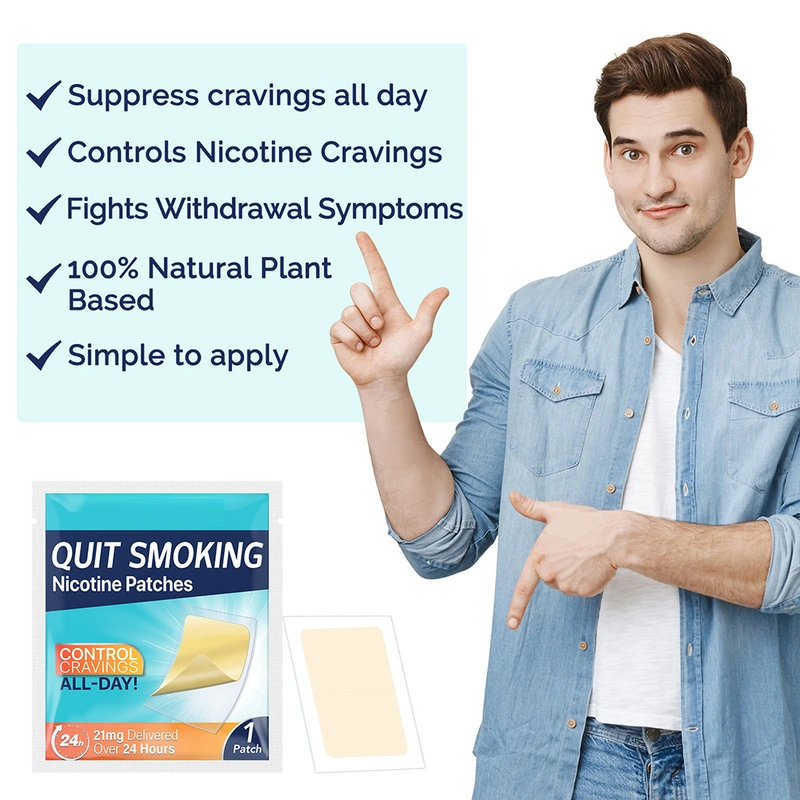 30PCS/60PCS Smokings Cessation Patch Safety Stickers Stop Smokings Aid