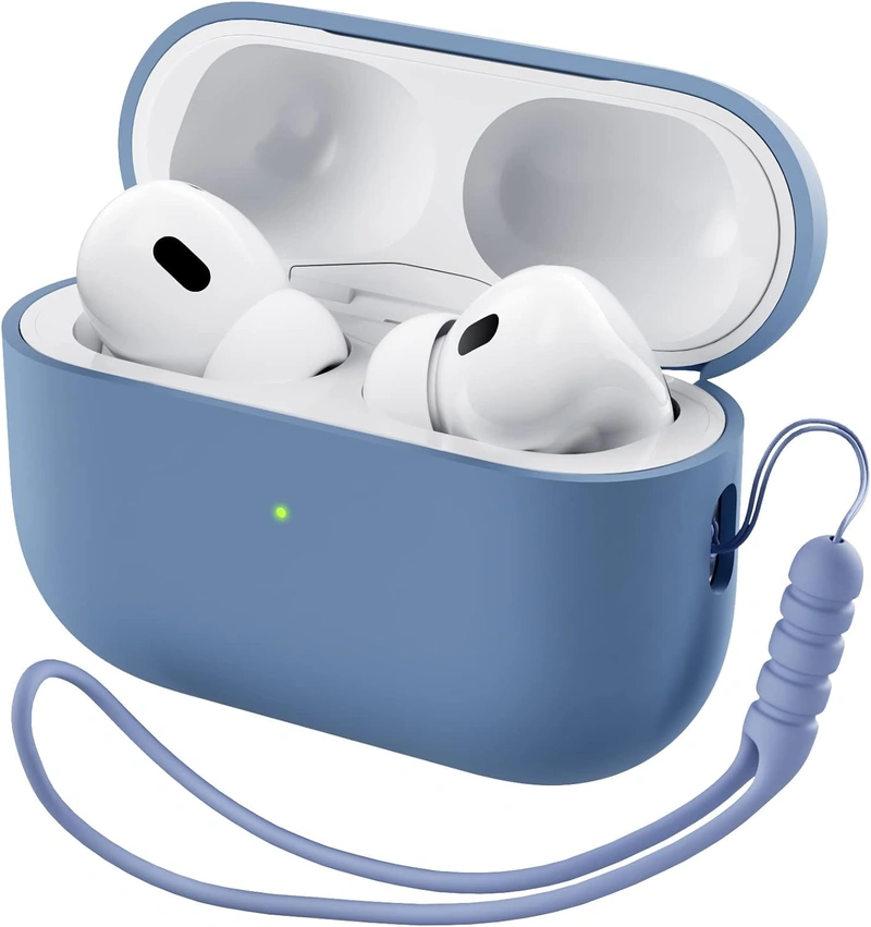 ZCtron Compatible AirPods Pro 2 Case, Protective Liquid Silicone Case