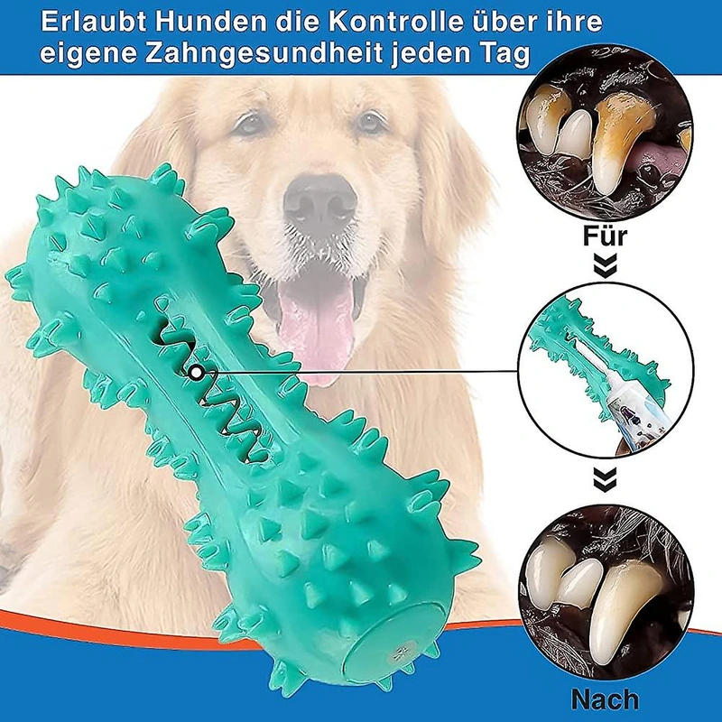 ZCtron Toothbrush Dog Chew Toy,Brushing Bone For Dog Teeth,Brushing