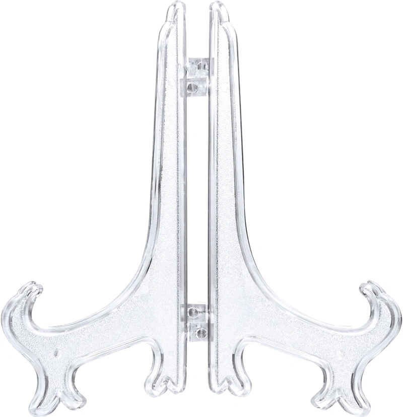ZCtron Plastic Easels Plate Stands Holders Picture Easel Plastic Easel