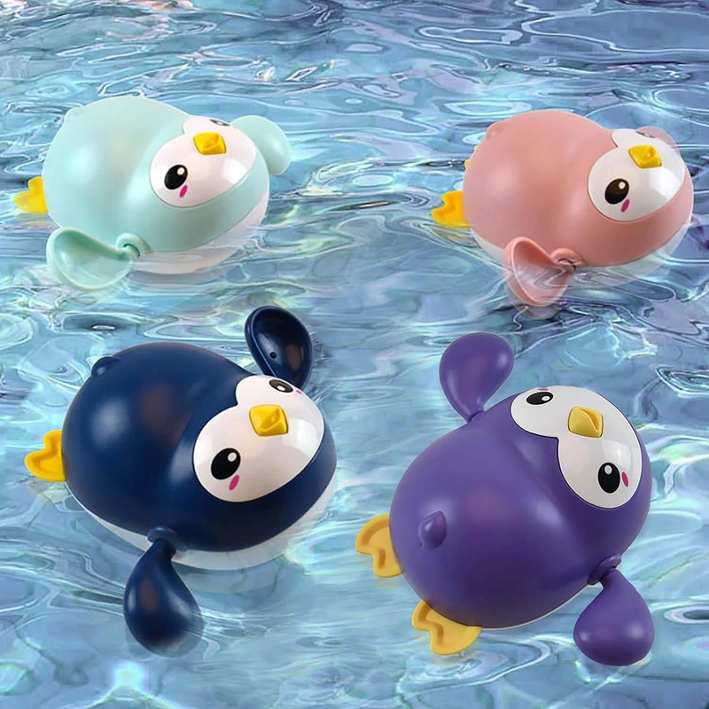Guo Baby Bath Toys, Swimming Penguin Bath Toys, Bathtub Toys for Toddlers Infant Kids Boys Girls
