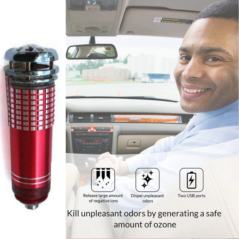 ZCtron Automobile air purifier Advanced air ionizer to eliminate