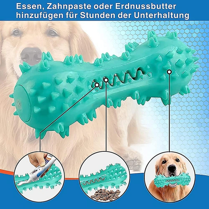 ZCtron Toothbrush Dog Chew Toy,Brushing Bone For Dog Teeth,Brushing