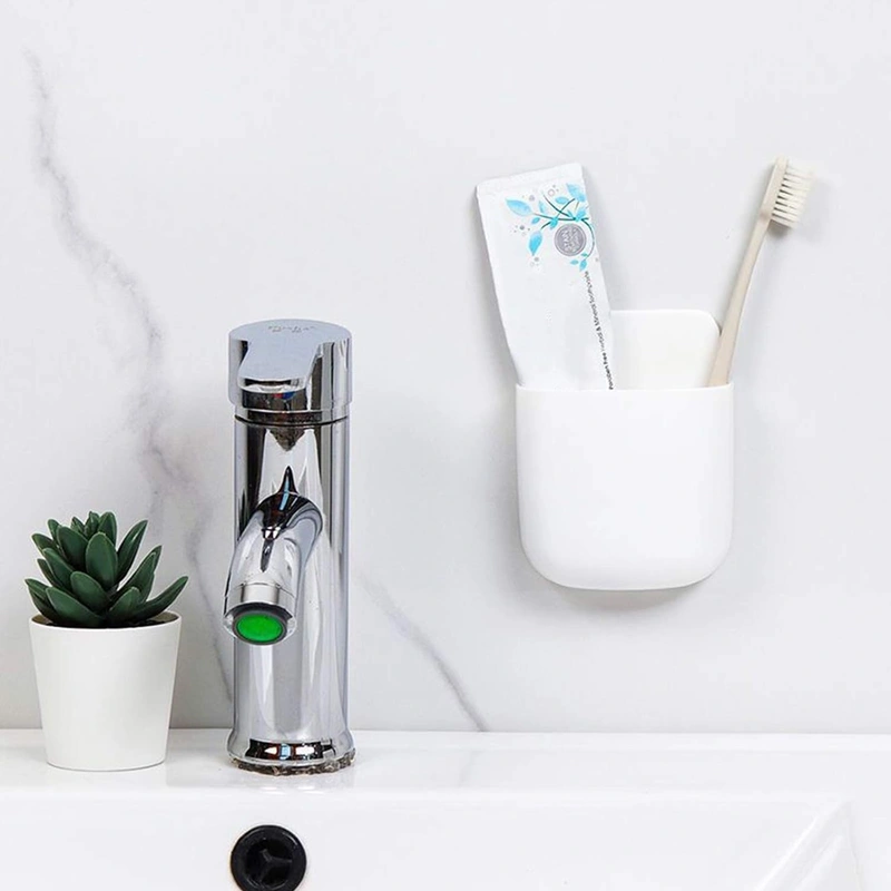 Guo 3 Pcs Wall Mount Remote Holder Self Adhesive Remote Case HoleFree