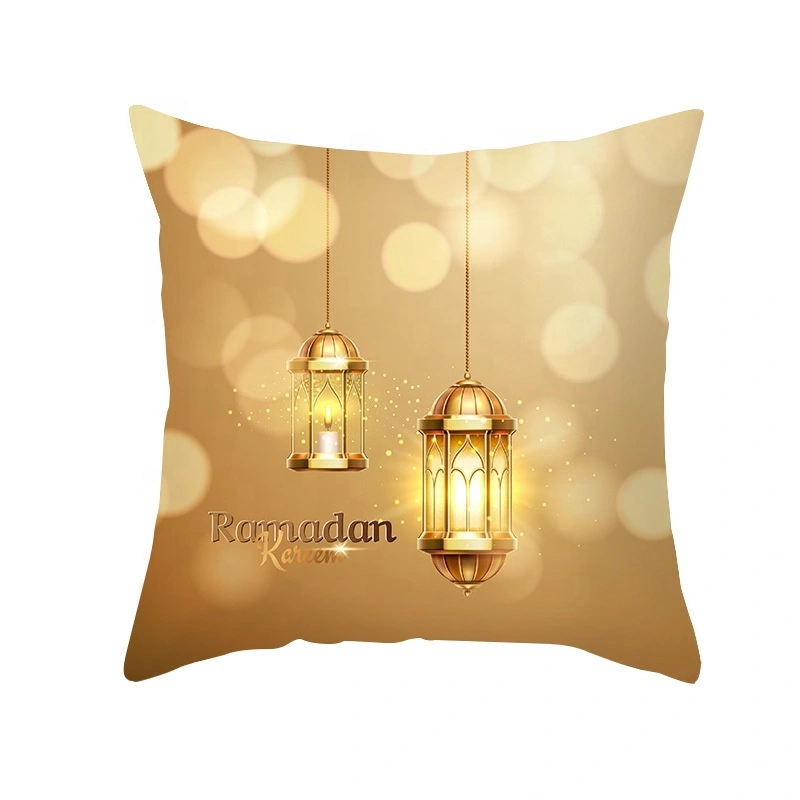 EID Mubarak Decor Cushion Cover Ramadan Decorations Islamic Muslim