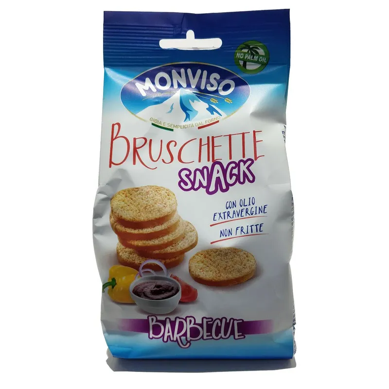 Monviso Bruschette Snack Barbeque  50 gr