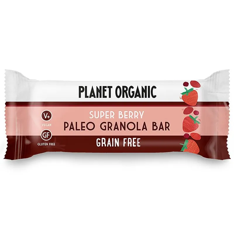 Paleo Granola Bars Super Berry 30 Gr