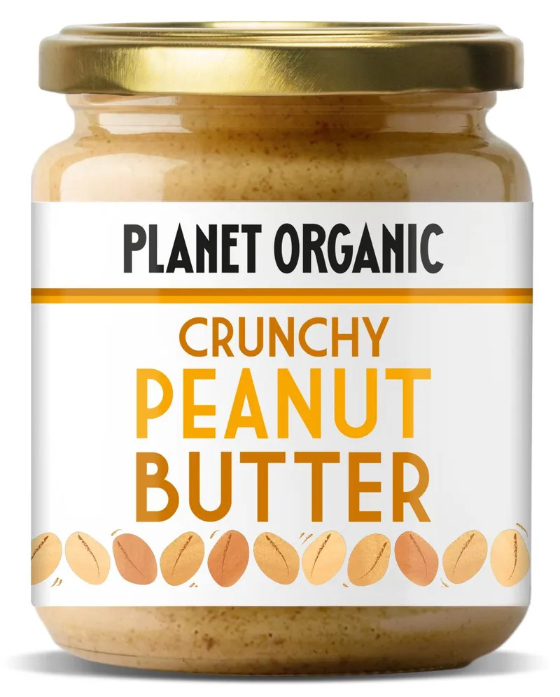 Planet Organic Crunchy Peanut Butter 170 gr