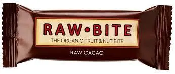 Rawbite Raw Cacao Organic Bar 50 Gr