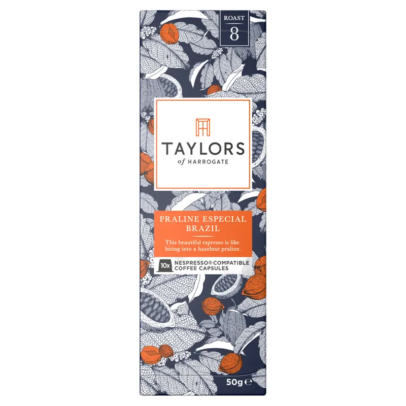 Taylors Brazil Coffee Capsules 50 Gr