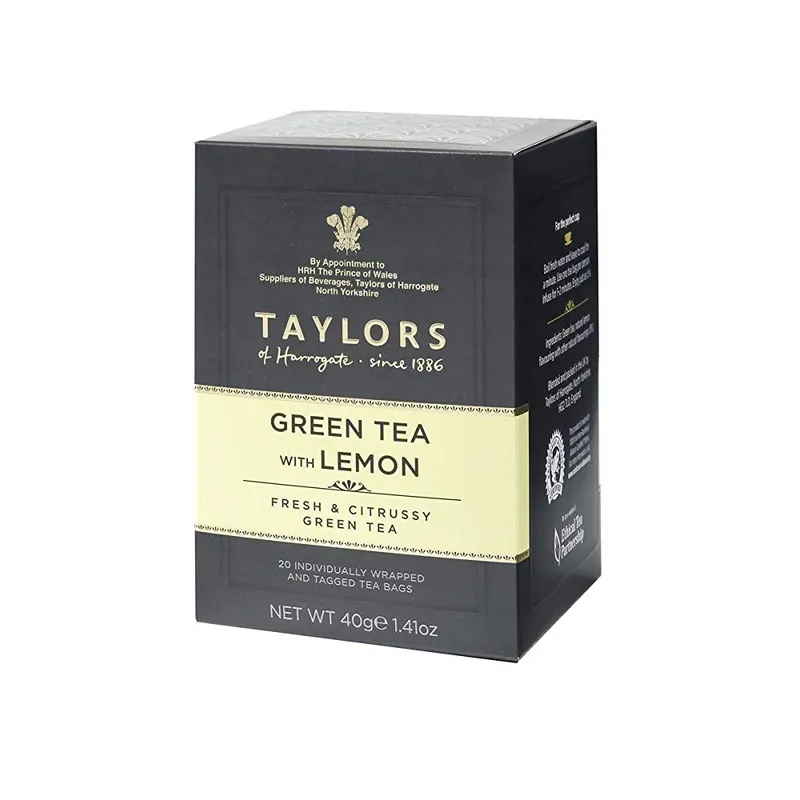 Taylors Green Tea With Lemon 40 Gr