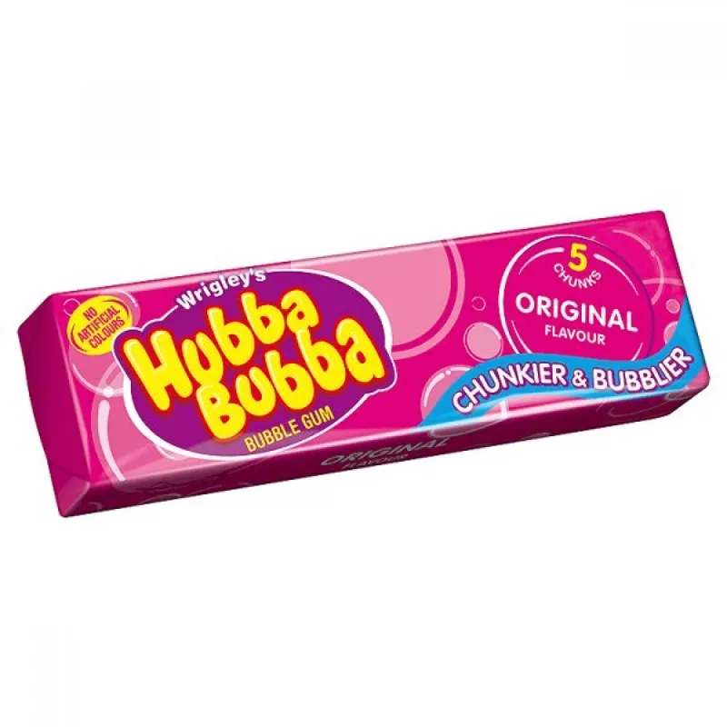 Wrigley'S Hubba Bubba Gum Original Chunks 35 gr