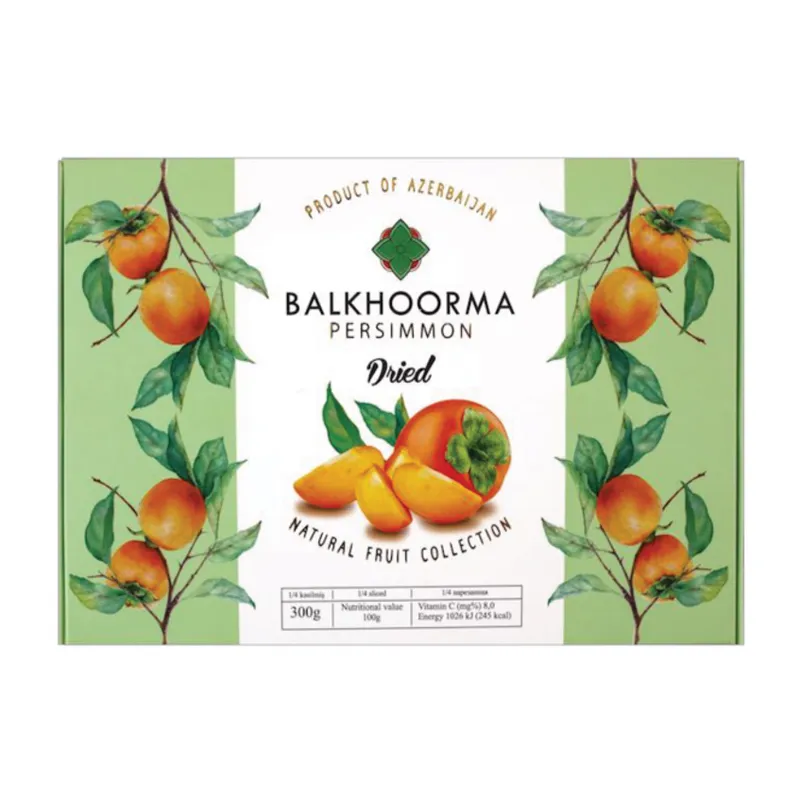 Balkhoorma Dried Persimmon Flowpack 300 gr