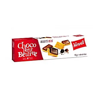 Wernli Choco Petit Beurre Assorti Mini Wafer 125 Gr