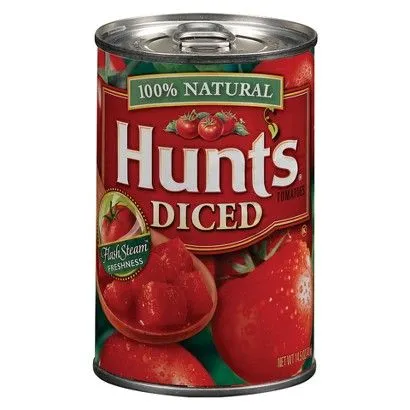 Hunts Diced Tomatoes Choice Cut 24 x 411 Gr