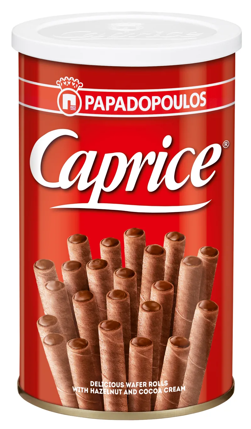 Papodopoulos Hazelnut And Cocoa Cream Caprice 20 x 115 gr
